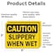 Signmission 3.5 in Height, 5 in Width, Vinyl Decal, Rectangle OS-2PACK-CS-D-35-L-19231 - alternate 3